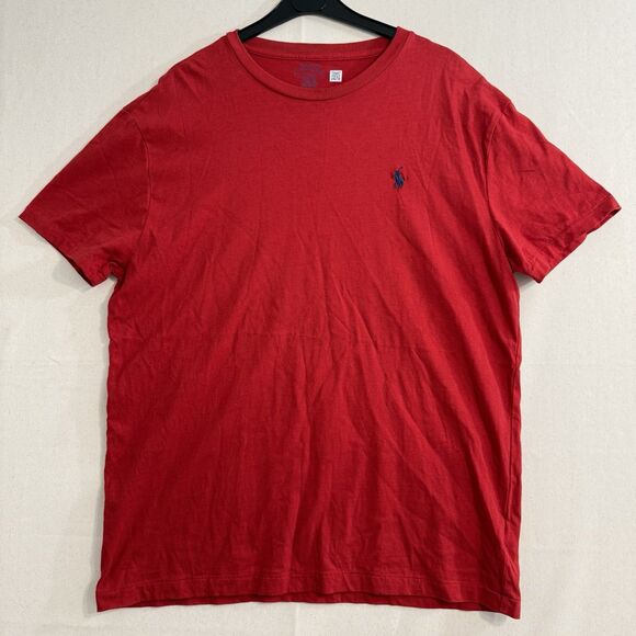 POLO RALPH LAUREN - Men’s Classic T-Shirt - Size Medium - Red - Picture 1 of 7